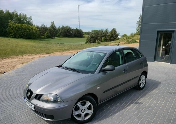 Seat Ibiza cena 7500 przebieg: 186700, rok produkcji 2004 z Brodnica małe 79